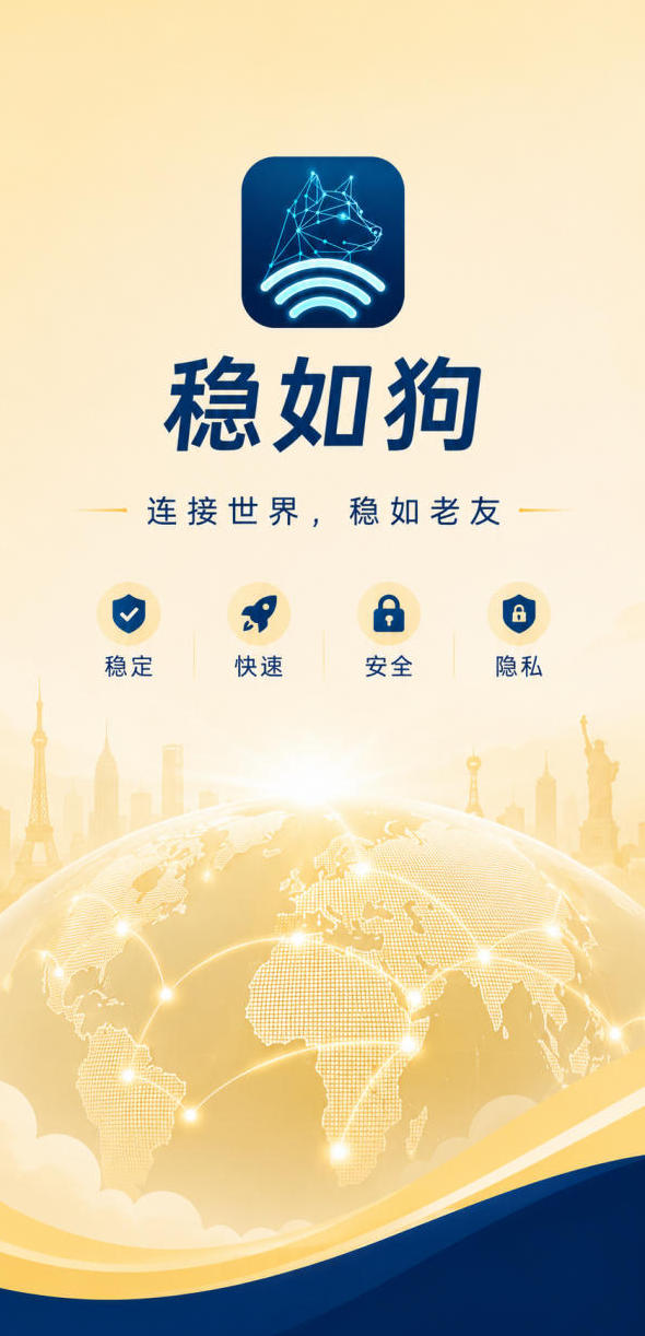稳如狗加速开屏页预览